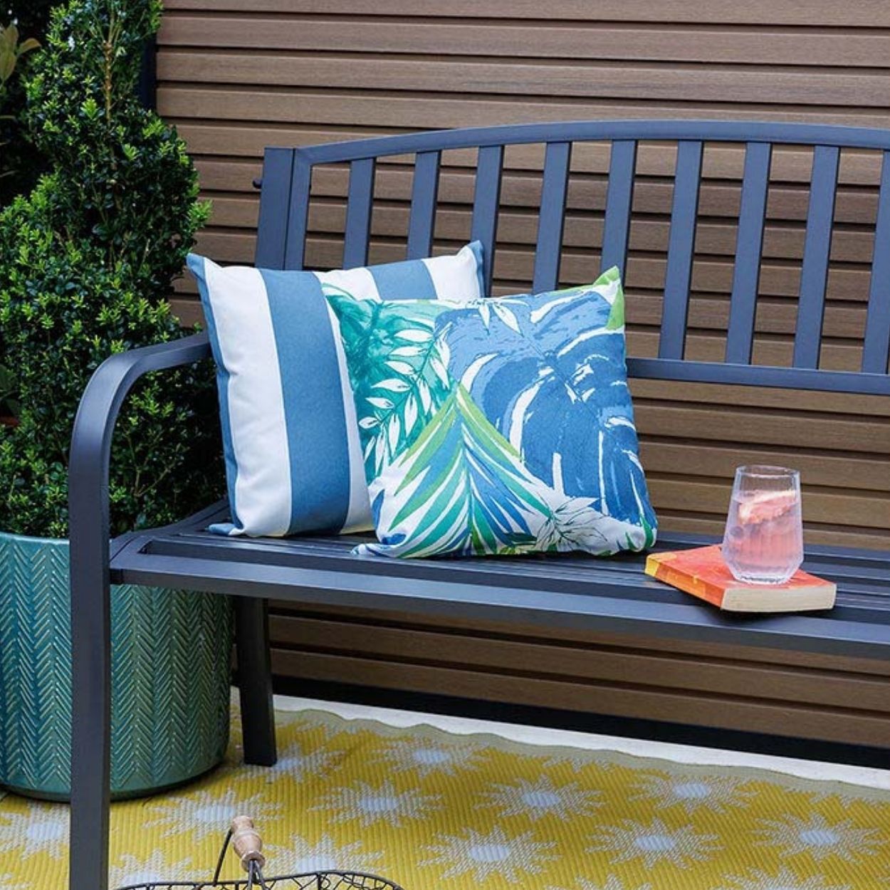 Oslo Bench - Dark Grey 