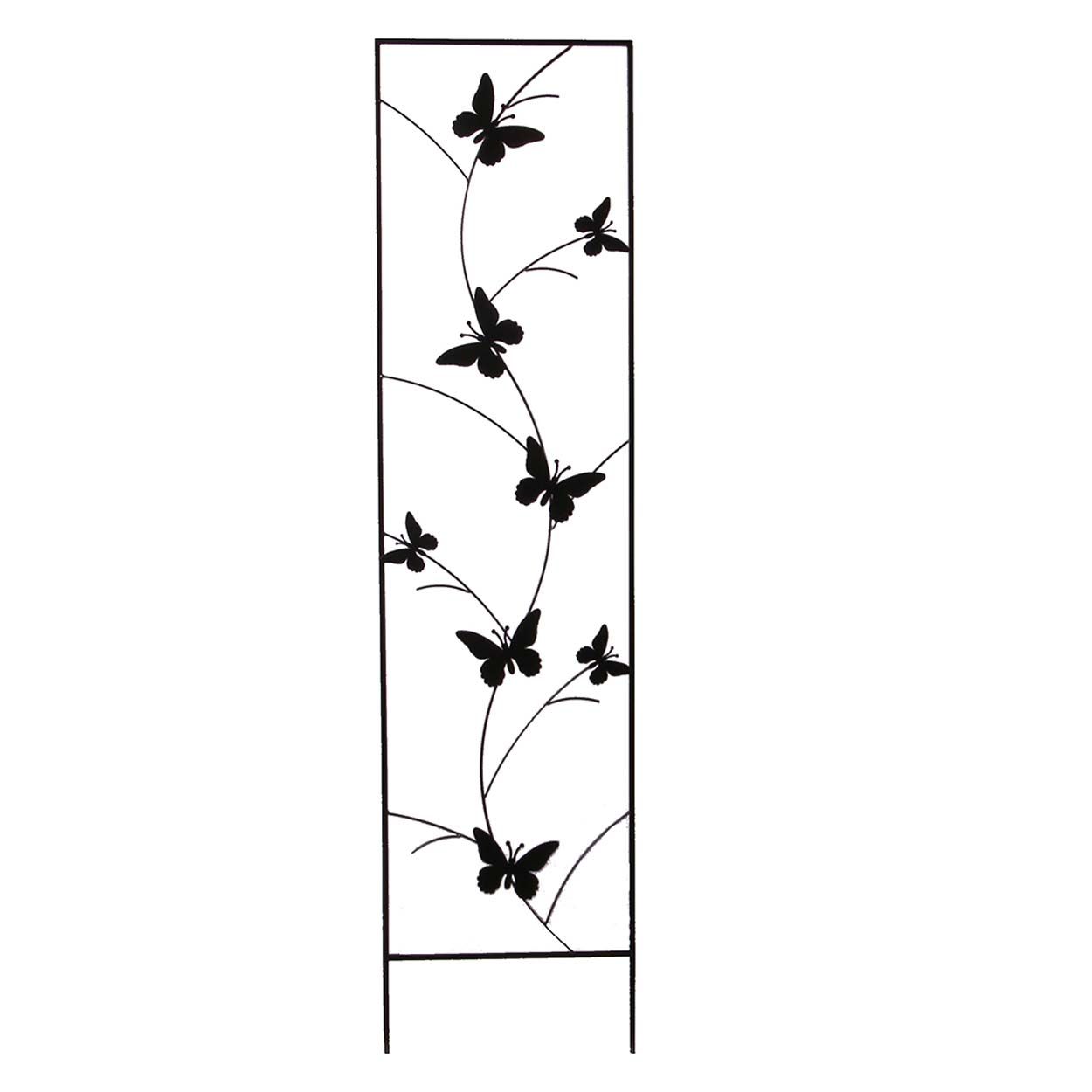 Butterfly Accent Metal Trellis 150cm