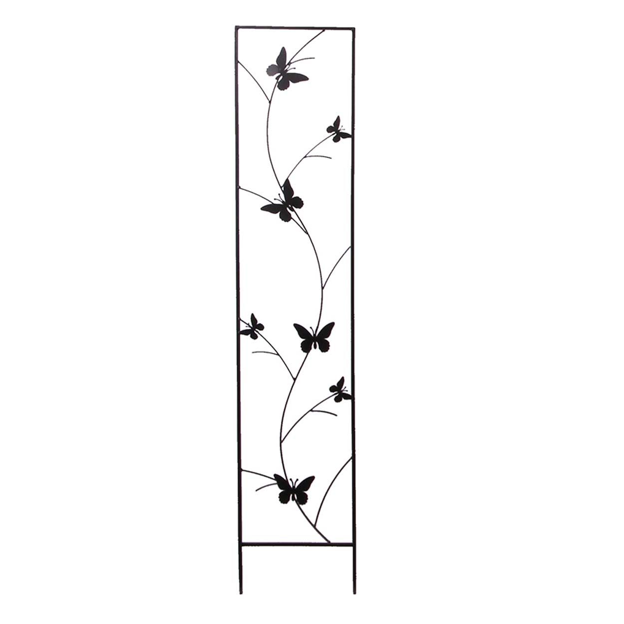 Butterfly Accent Metal Trellis 120cm