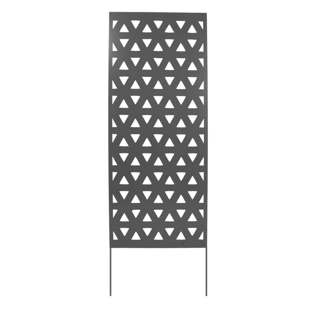 Traingle Metal Garden Wall Screen 150-180cm
