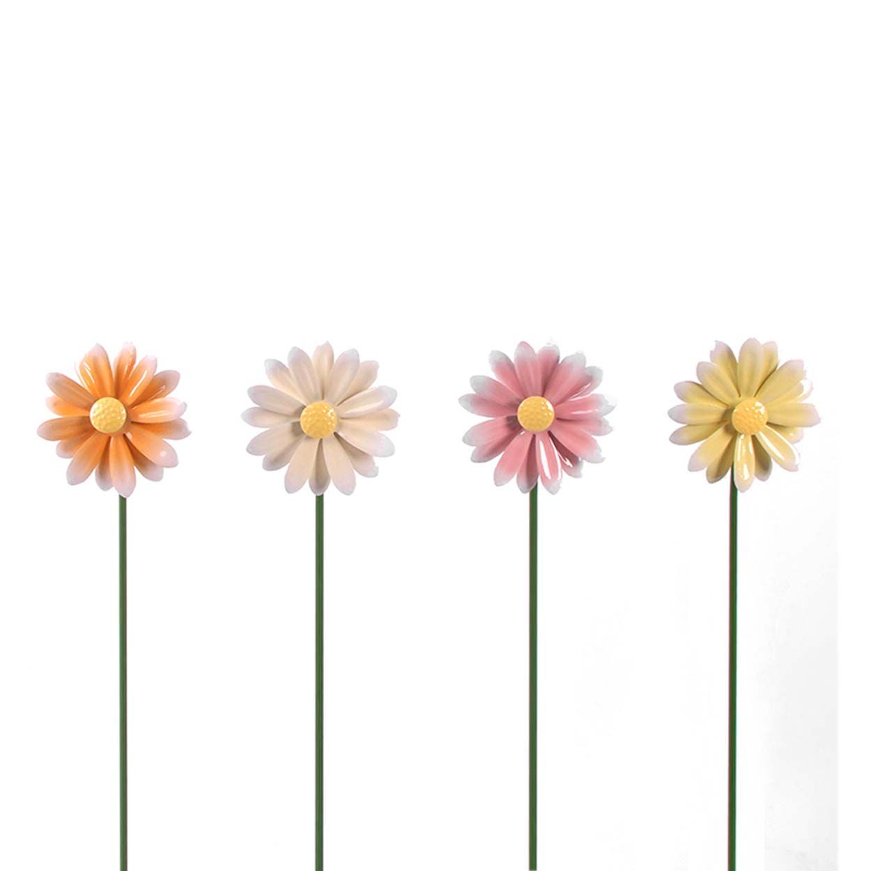 Daisies Metal Windmill Stake 90cm