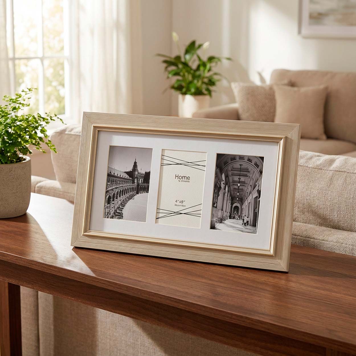 Photo Frame Bronze 3 Set 4 x 6