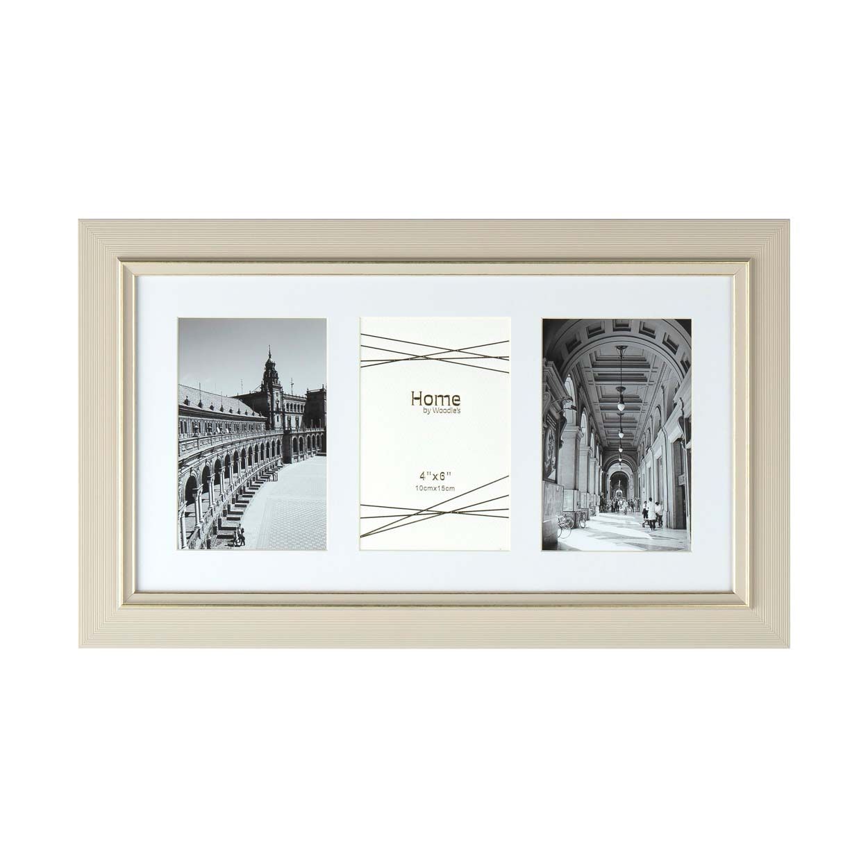 Photo Frame Bronze 3 Set 4 x 6