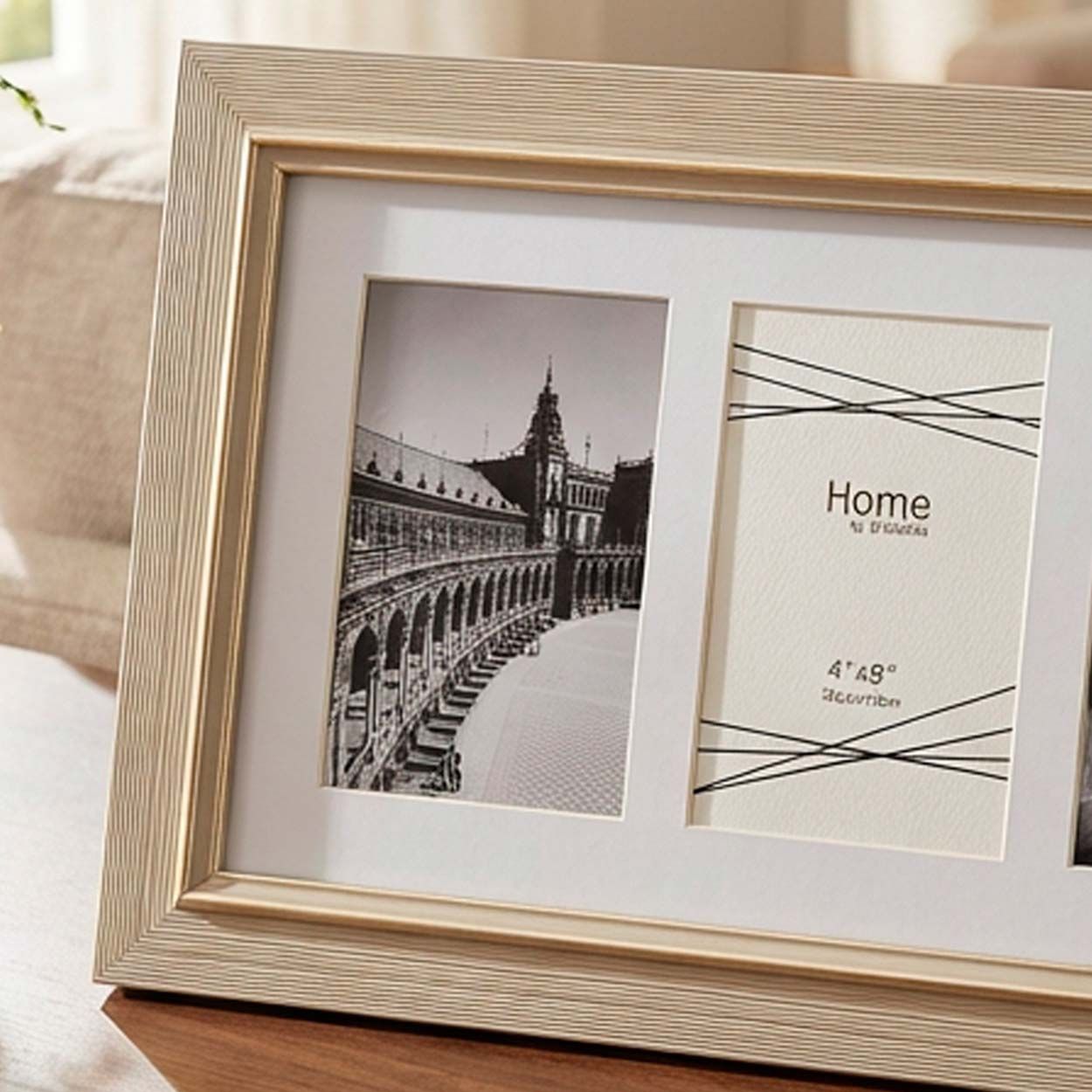 Photo Frame Bronze 3 Set 4 x 6