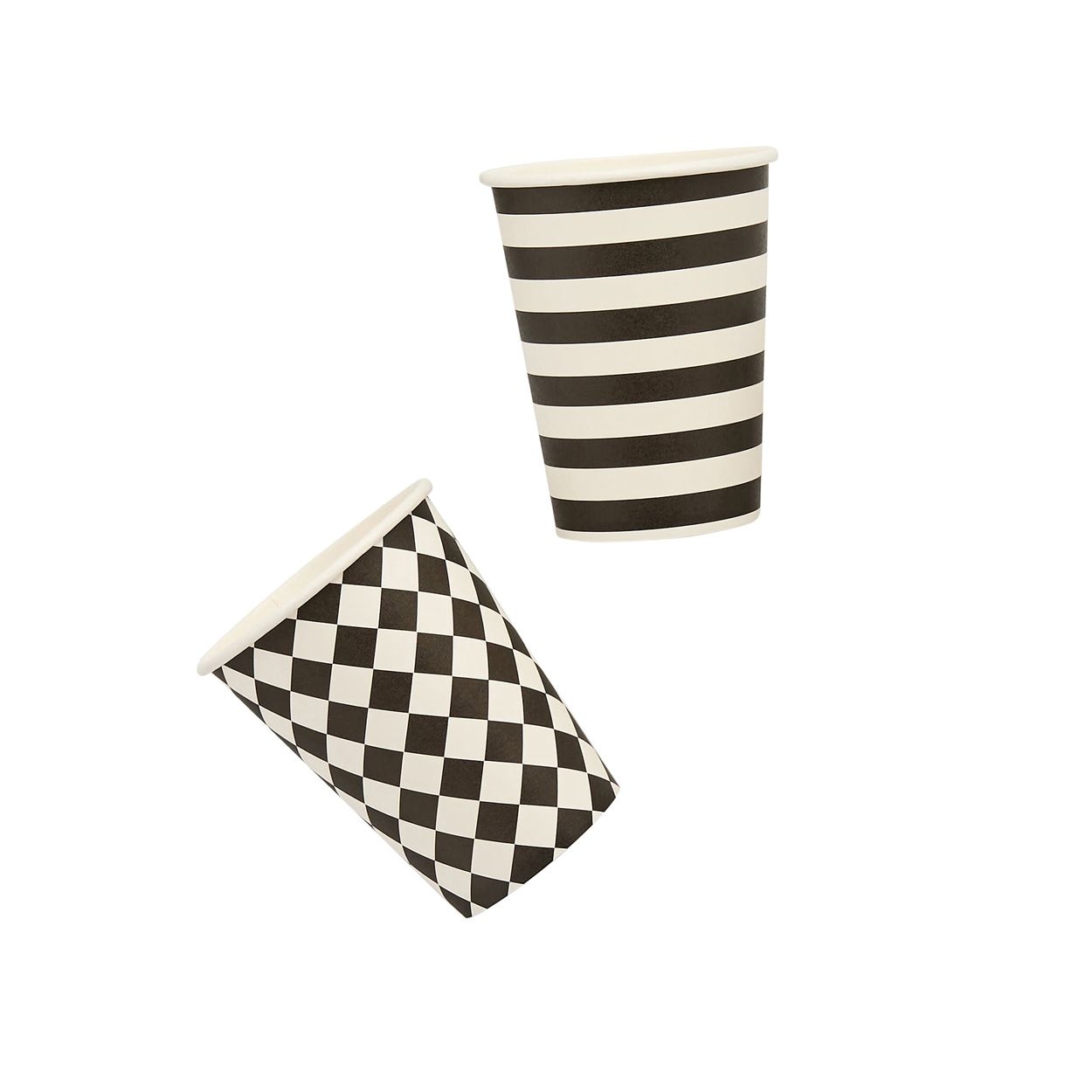 Monochrome Paper Cups