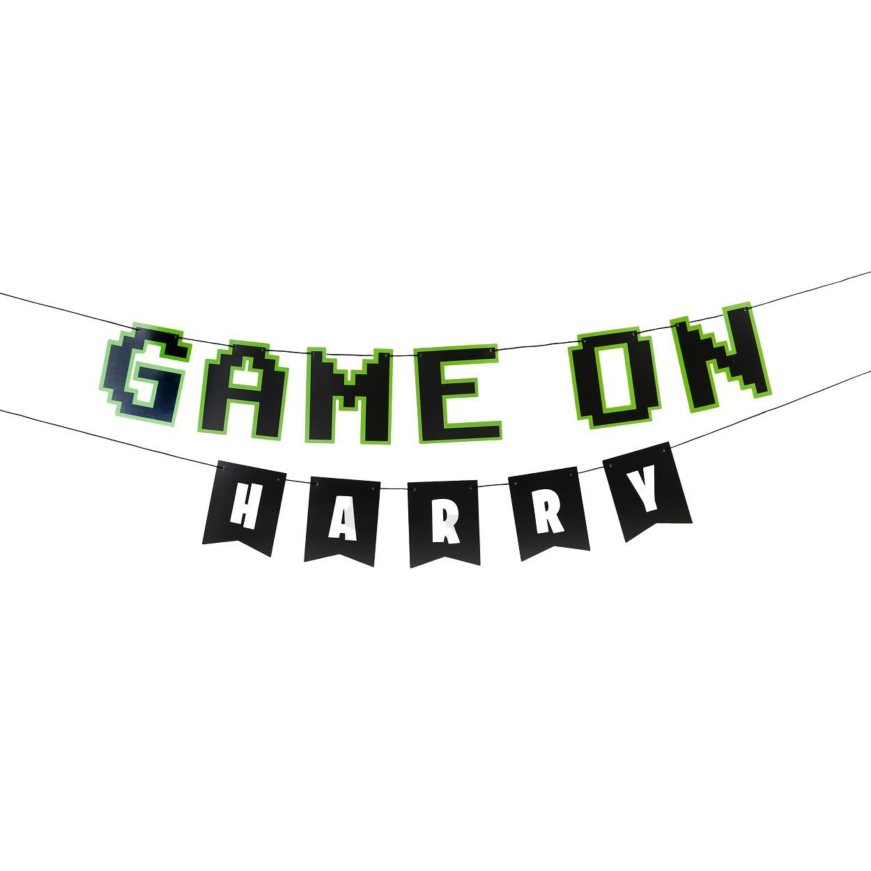 Game On Customisable Card Banner