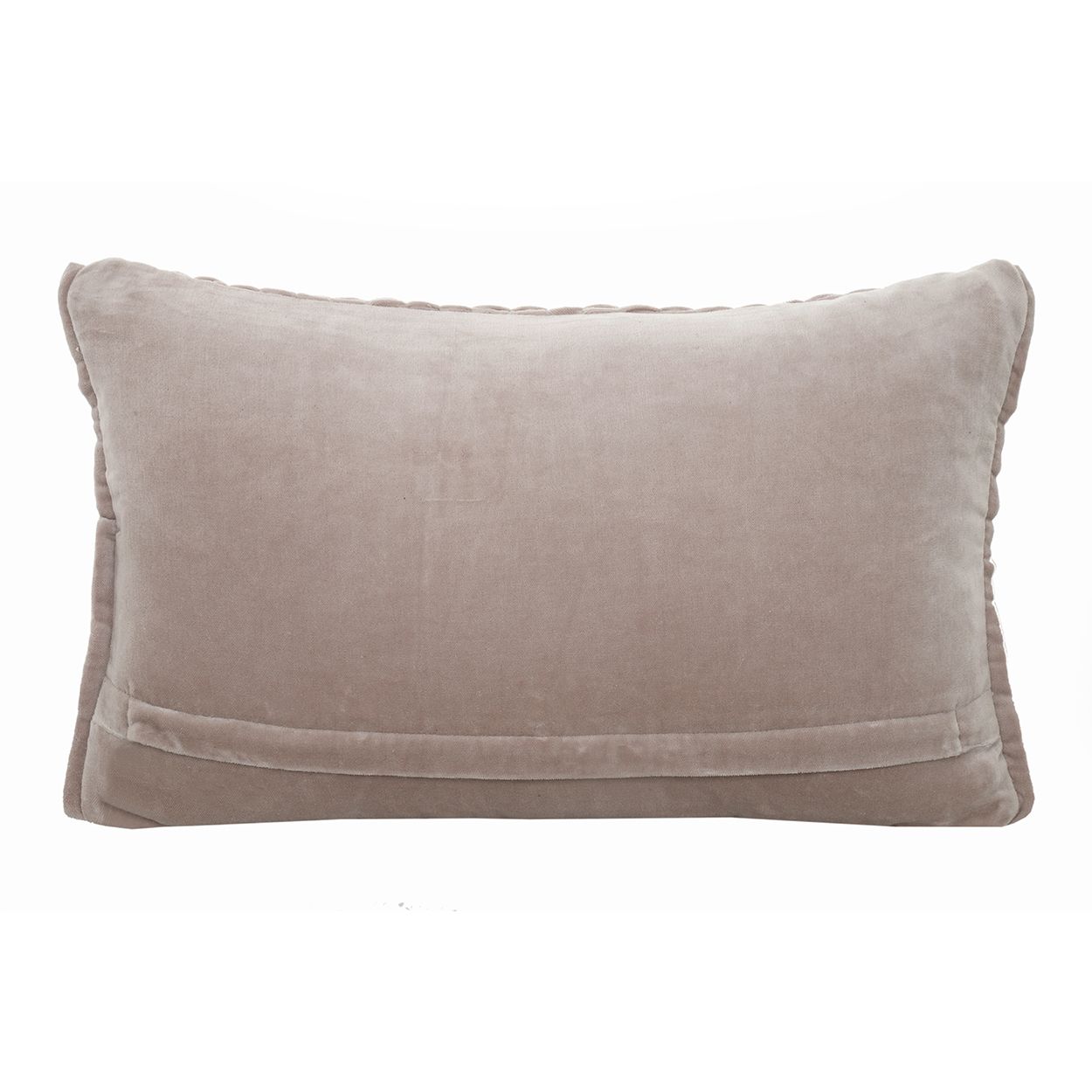 Lilac Ruched Cushion