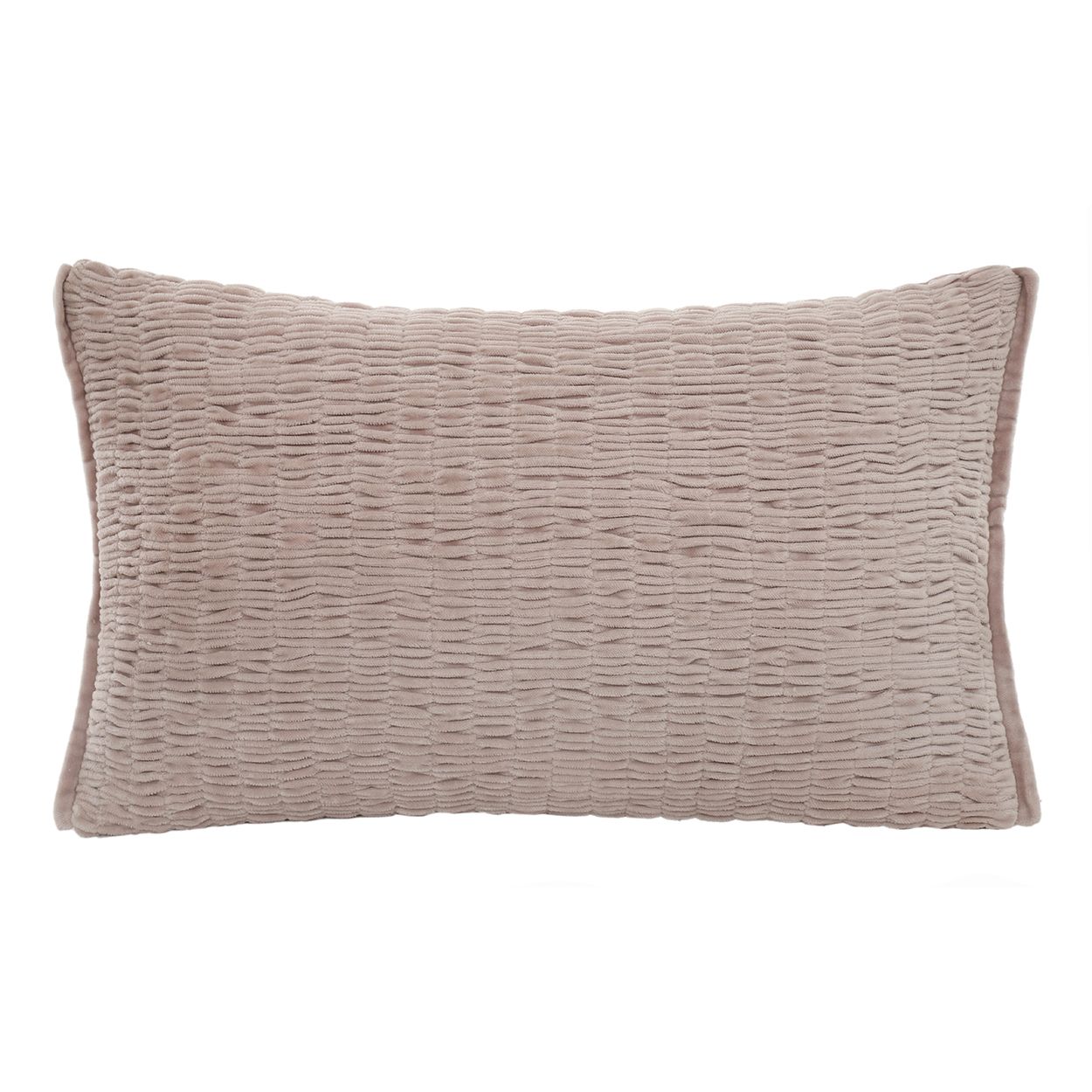 Lilac Ruched Cushion