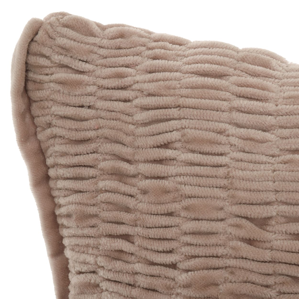Lilac Ruched Cushion