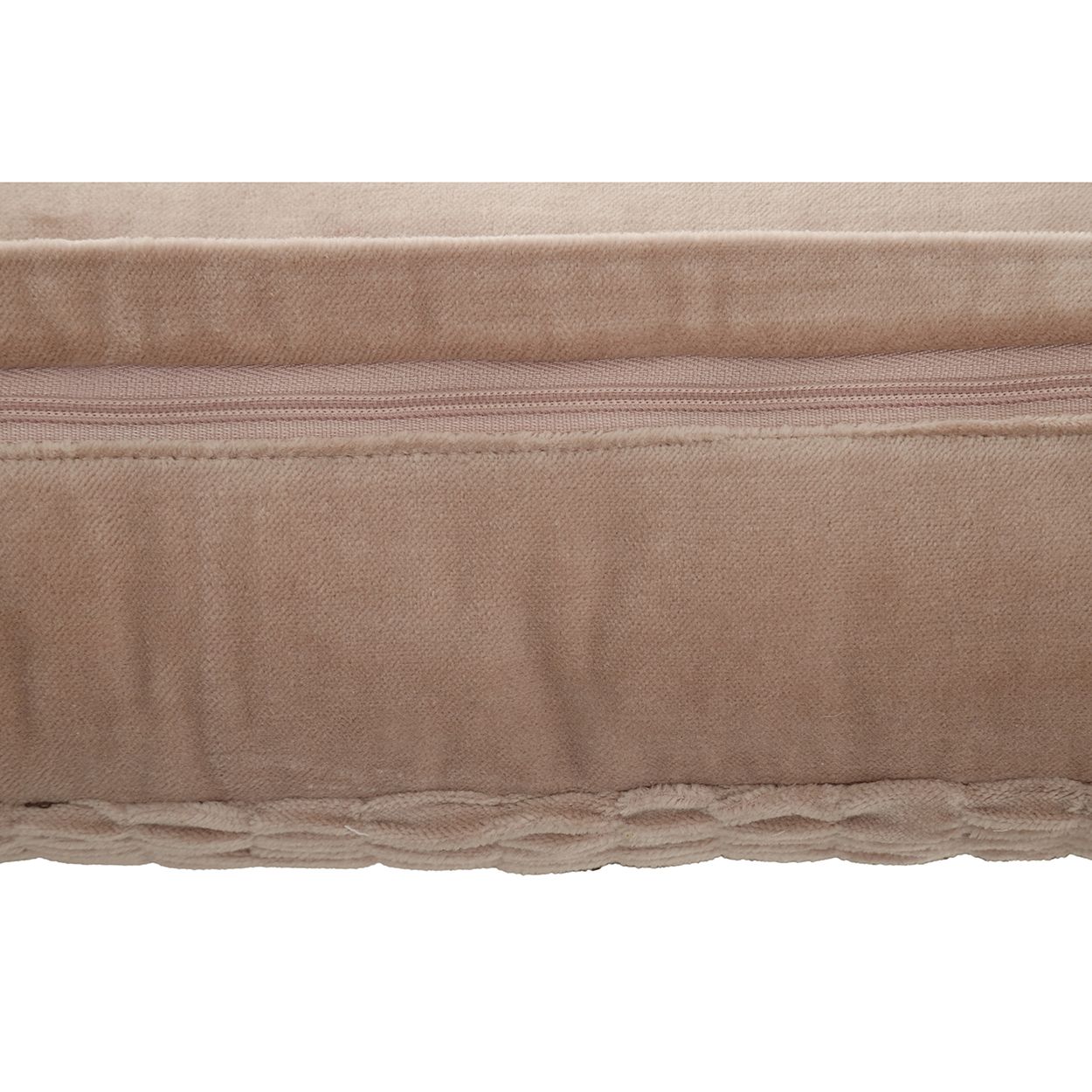 Lilac Ruched Cushion