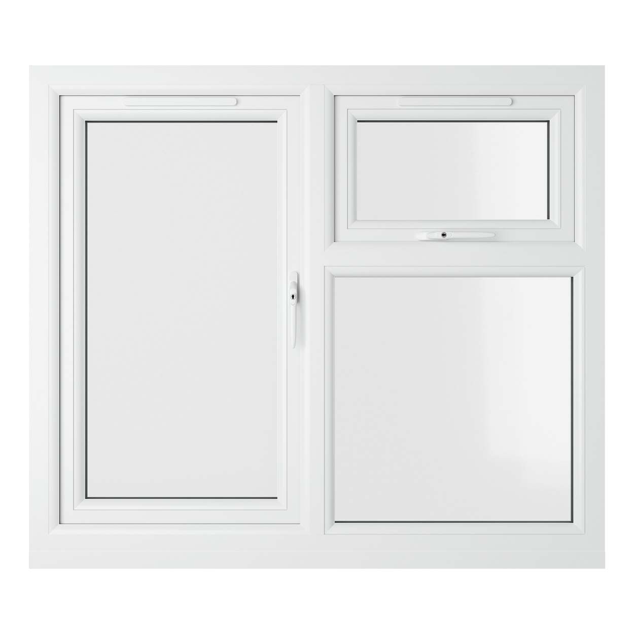 Crystal uPVC Window Grey 7016 A Rated