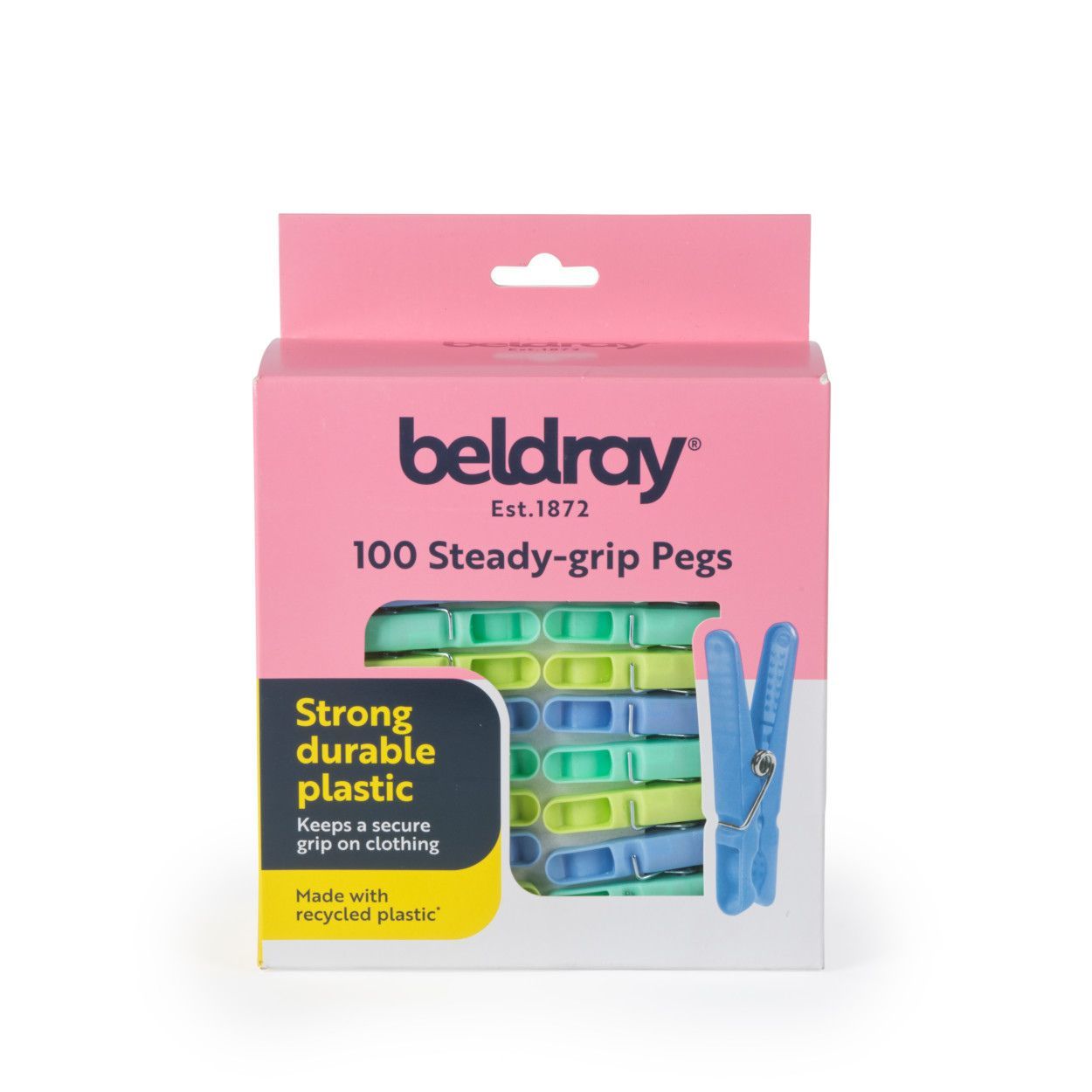 100 Steady-grip Clothes Pegs