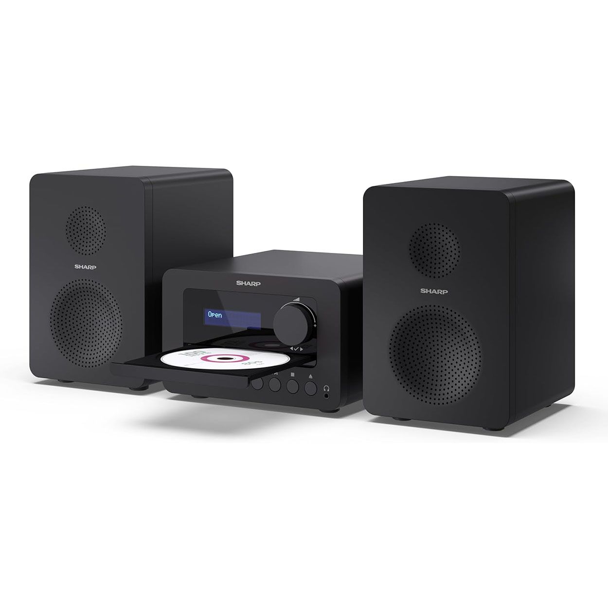  Sharp Tokyo FM Hi-Fi Micro System - Black 