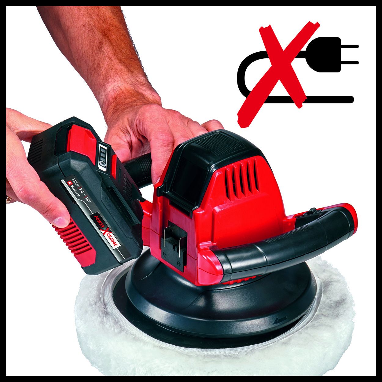 Einhell PXC 18V Car Polisher, Body Only