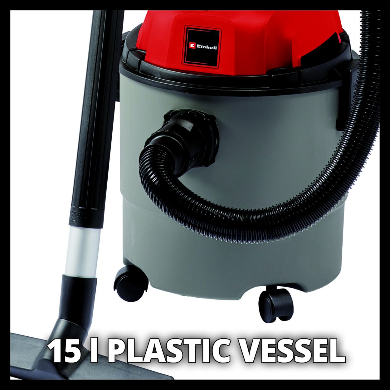 Einhell 15 Litre Plastic  Wet & Dry Vac