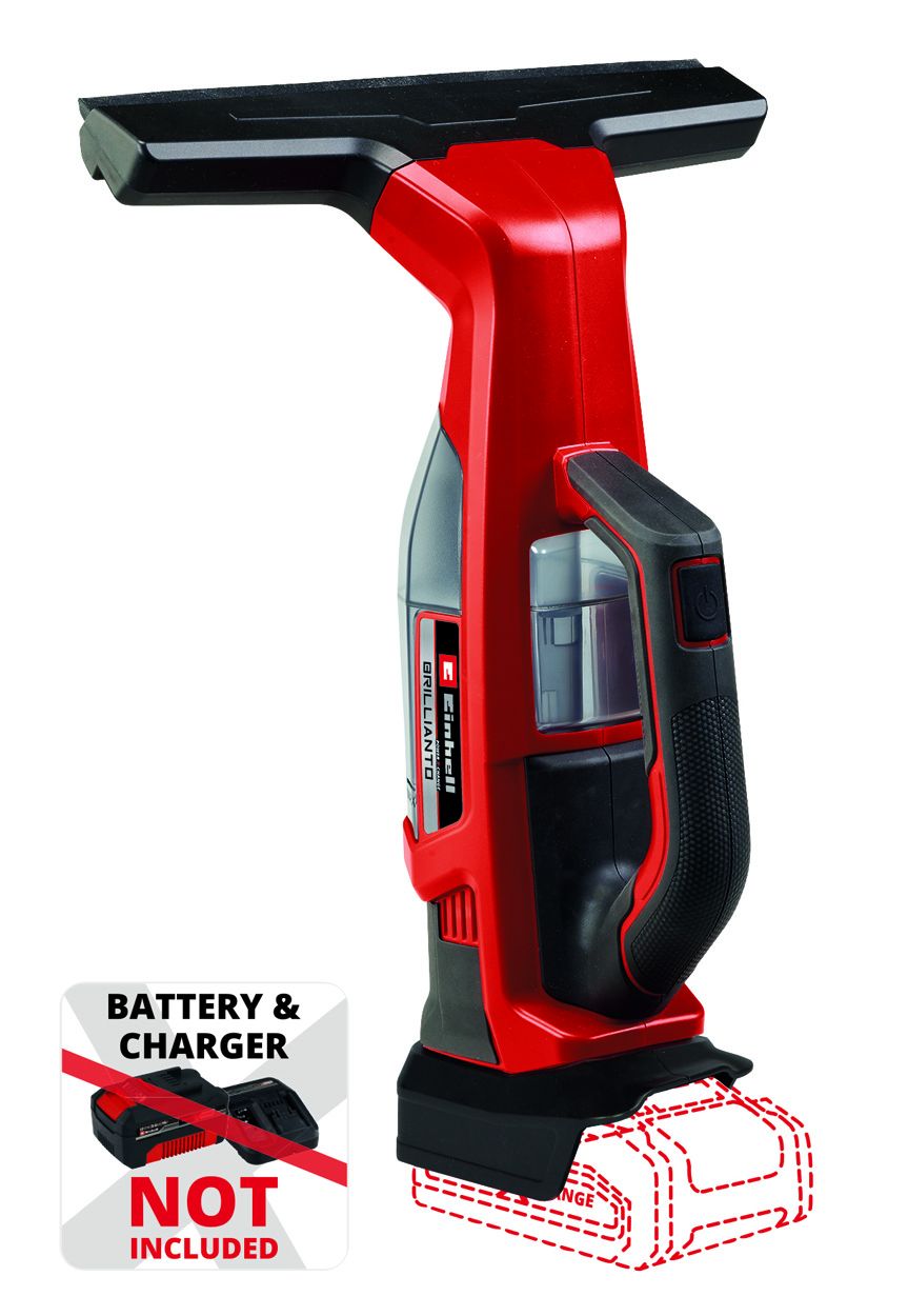 Einhell 18v BRILLIANTO Cordless Window Cleaner - Bare Unit