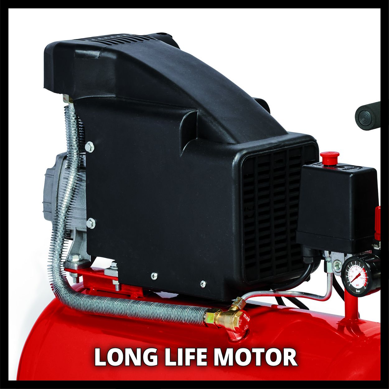 Einhell 2HP 24 Litre 8 Bar Oil Compressor 163 l/min