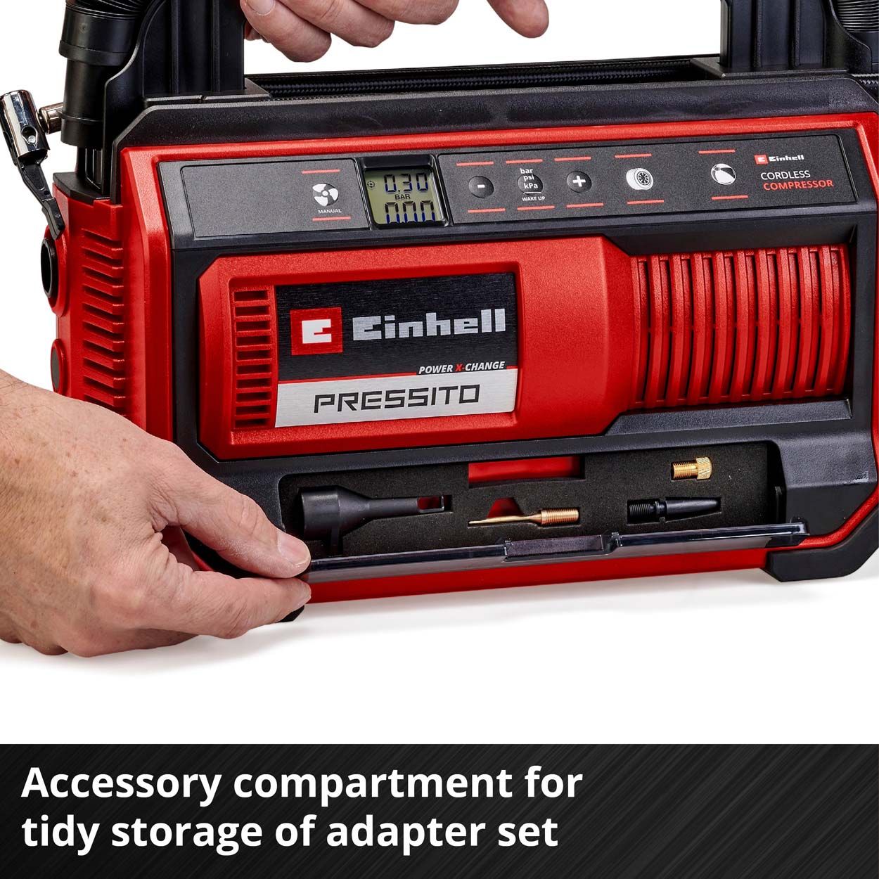 Einhell 18v PRESSITO 18/25 Cordless Air Compressor