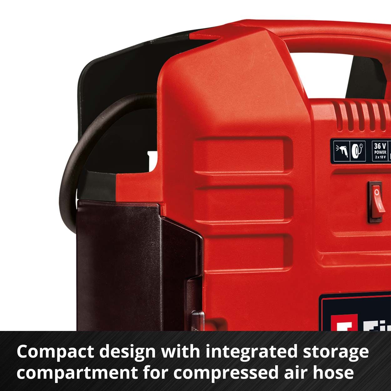 Einhell 36v TE-AC 36/8 Li OF Set Cordless Portable Compressor - Bare Unit