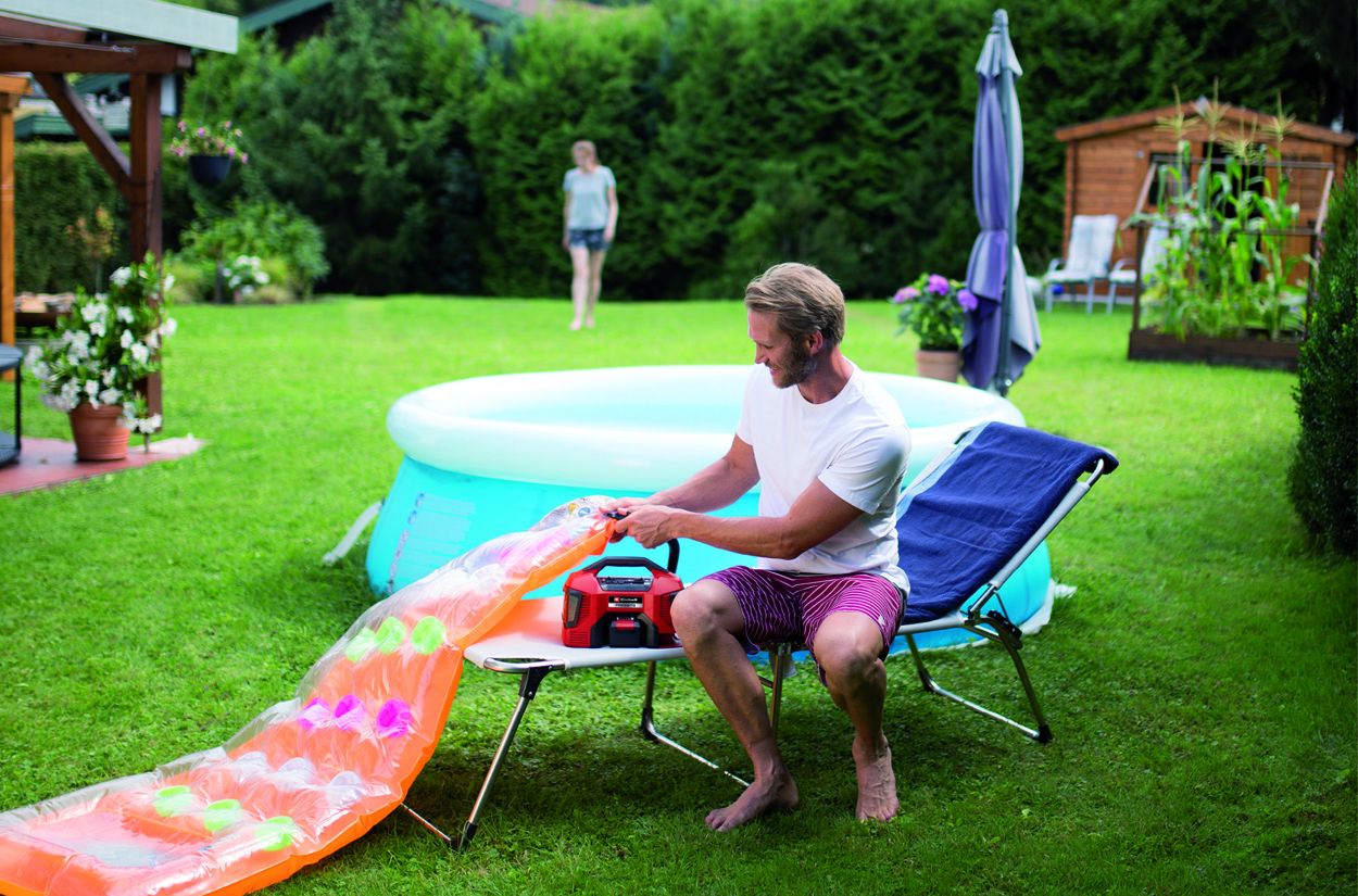 Einhell Cordless Air Compressor (10.5 Bar)