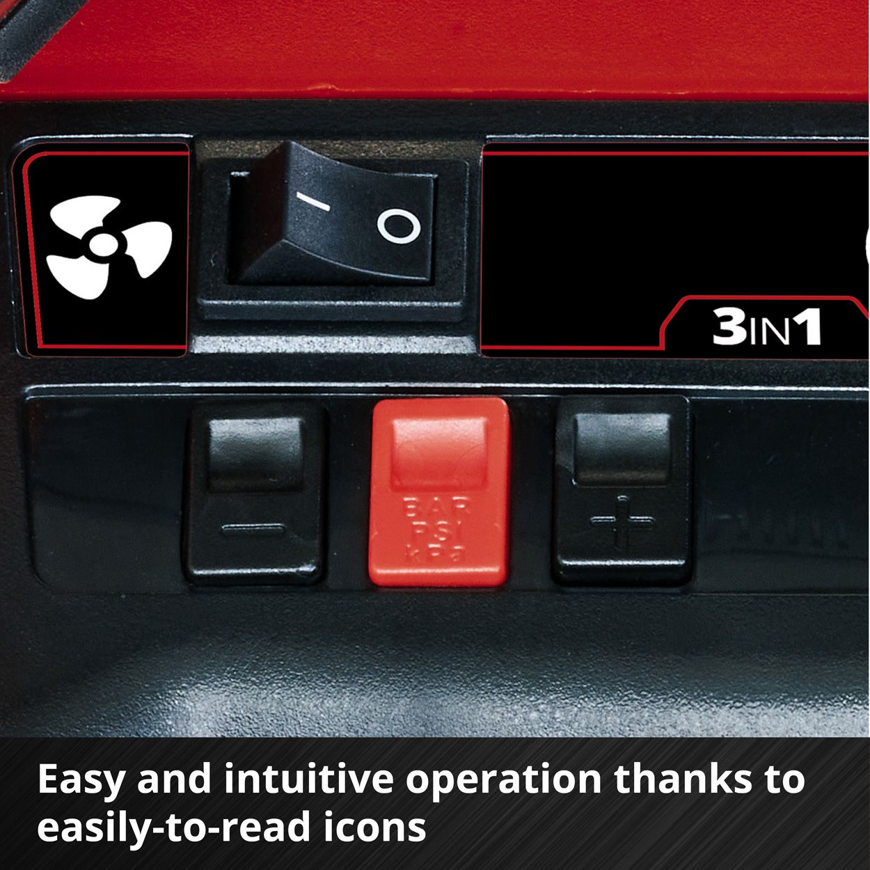 Einhell 18v PRESSITO 18/21 Cordless Air Compressor - Bare Unit