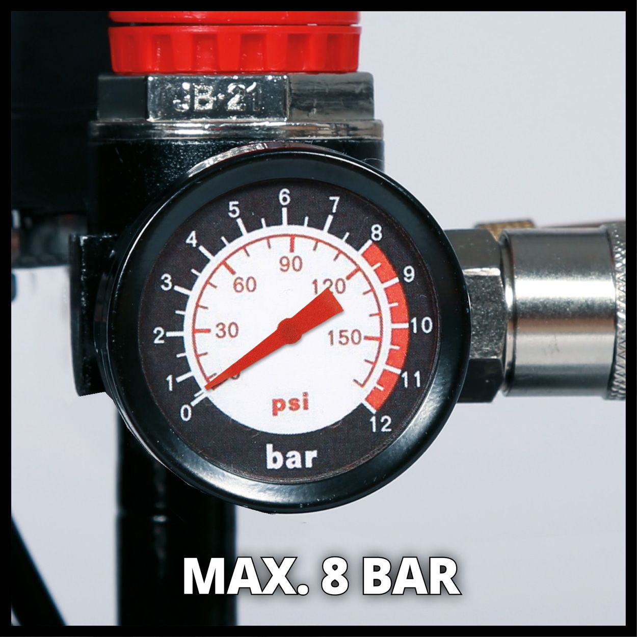 0.75HP 6 Litre 8 Bar Silent Oil Free Compressor 