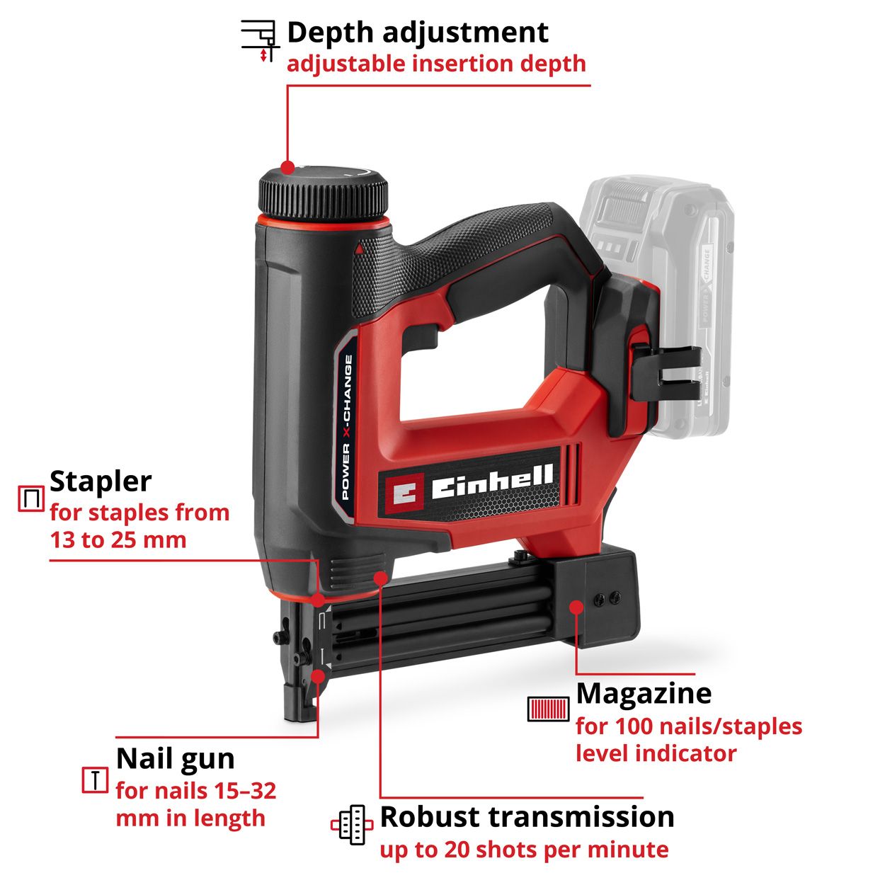 Einhell Cordless Nailer