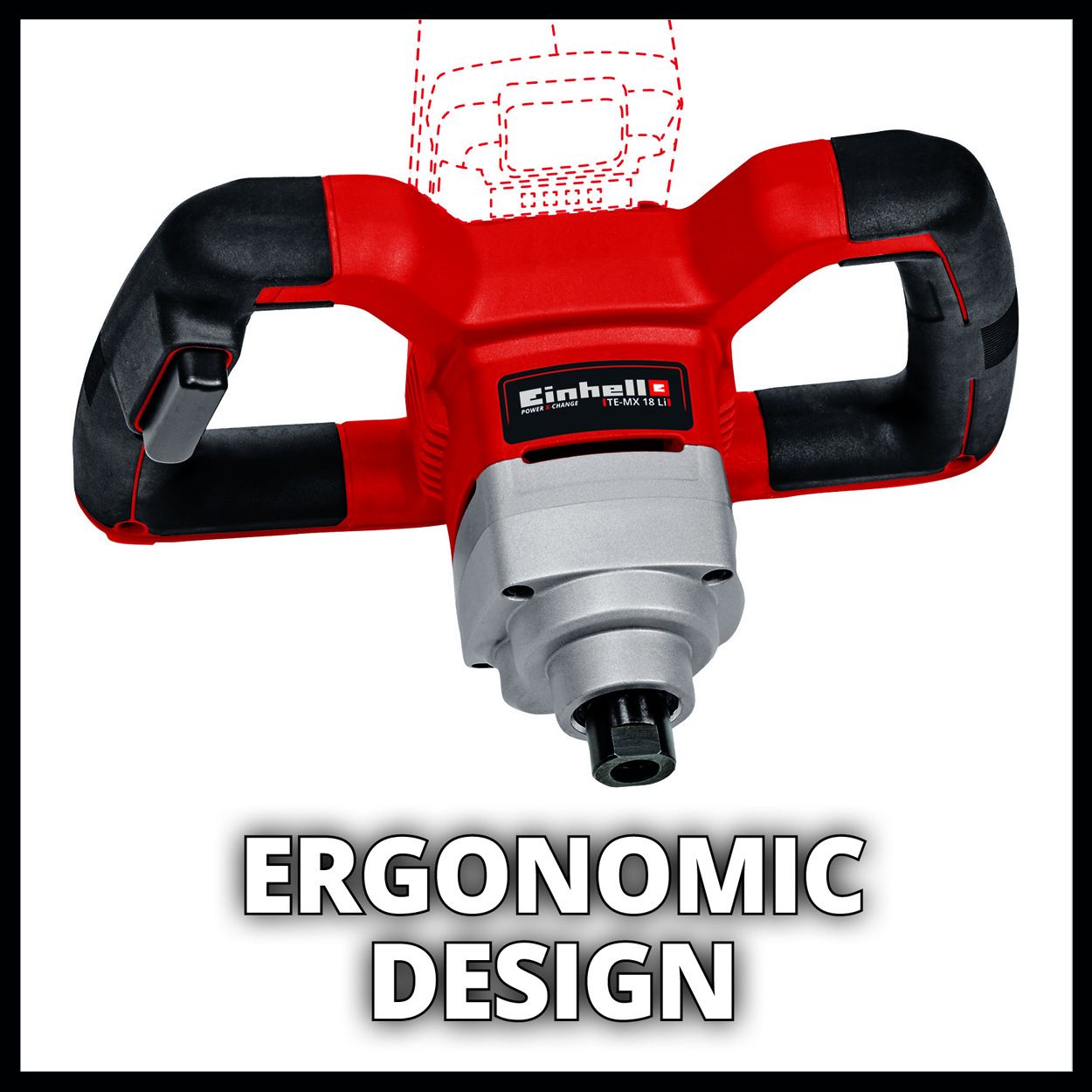 Einhell Cordless Paint Mortar Mixer