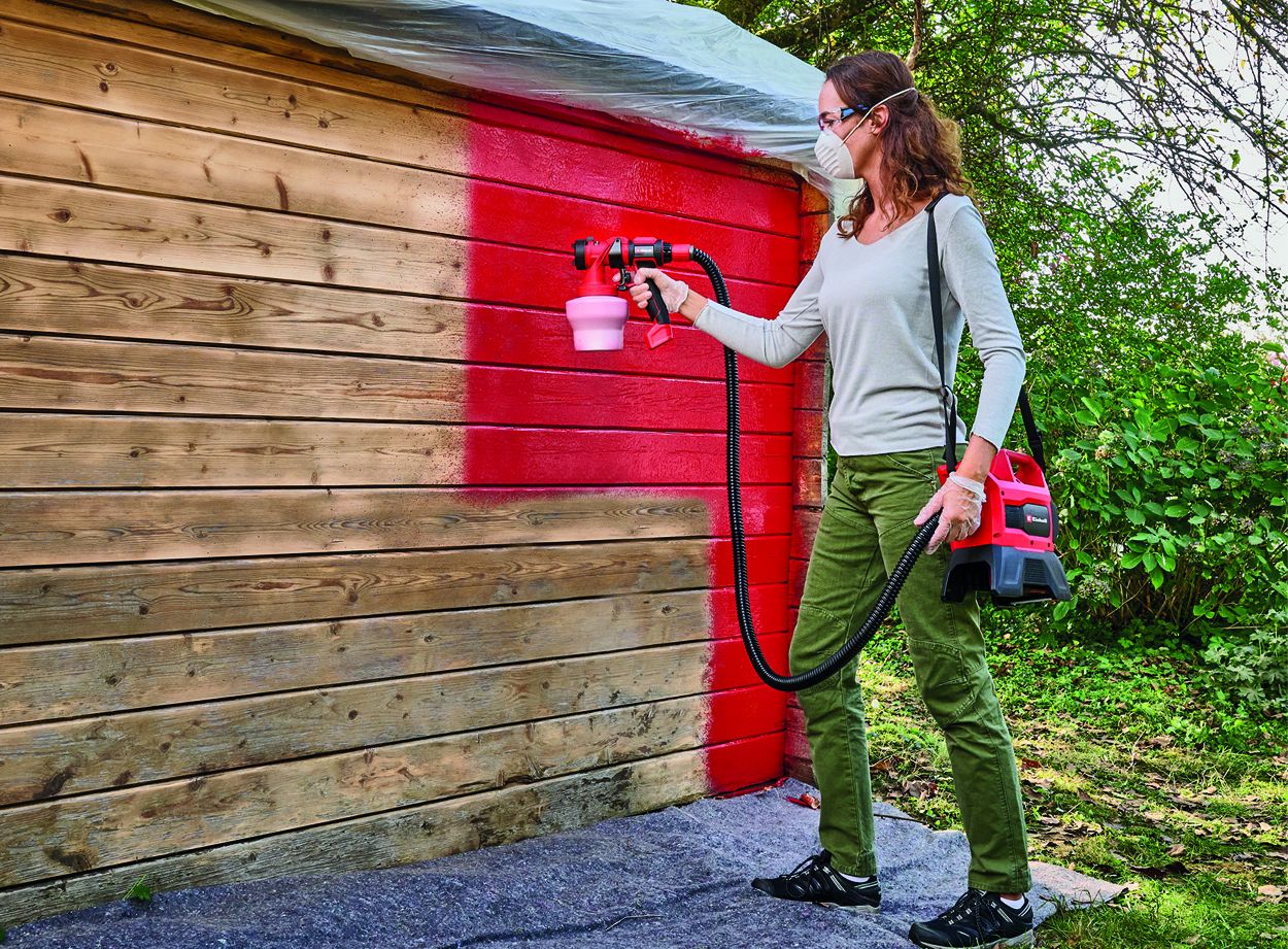 Einhell Cordless Paint Spray System 