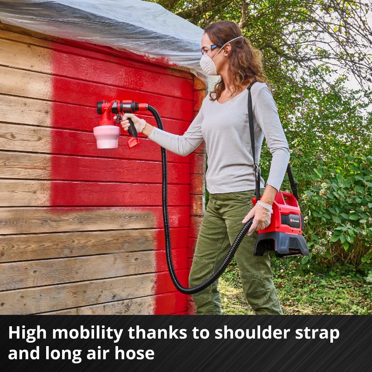 Einhell Cordless Paint Spray System 