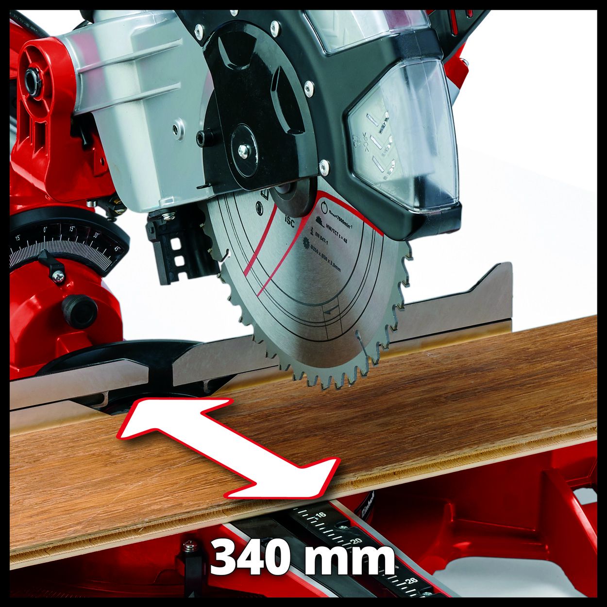 Einhell 2350W 250mm Double Bevel Sliding Mitre Saw