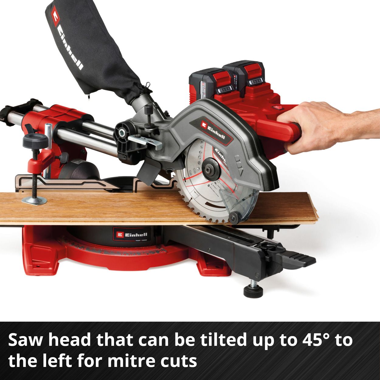 Einhell PXC 36V 2x18V 216mm Sliding Mitre Saw, Body Only