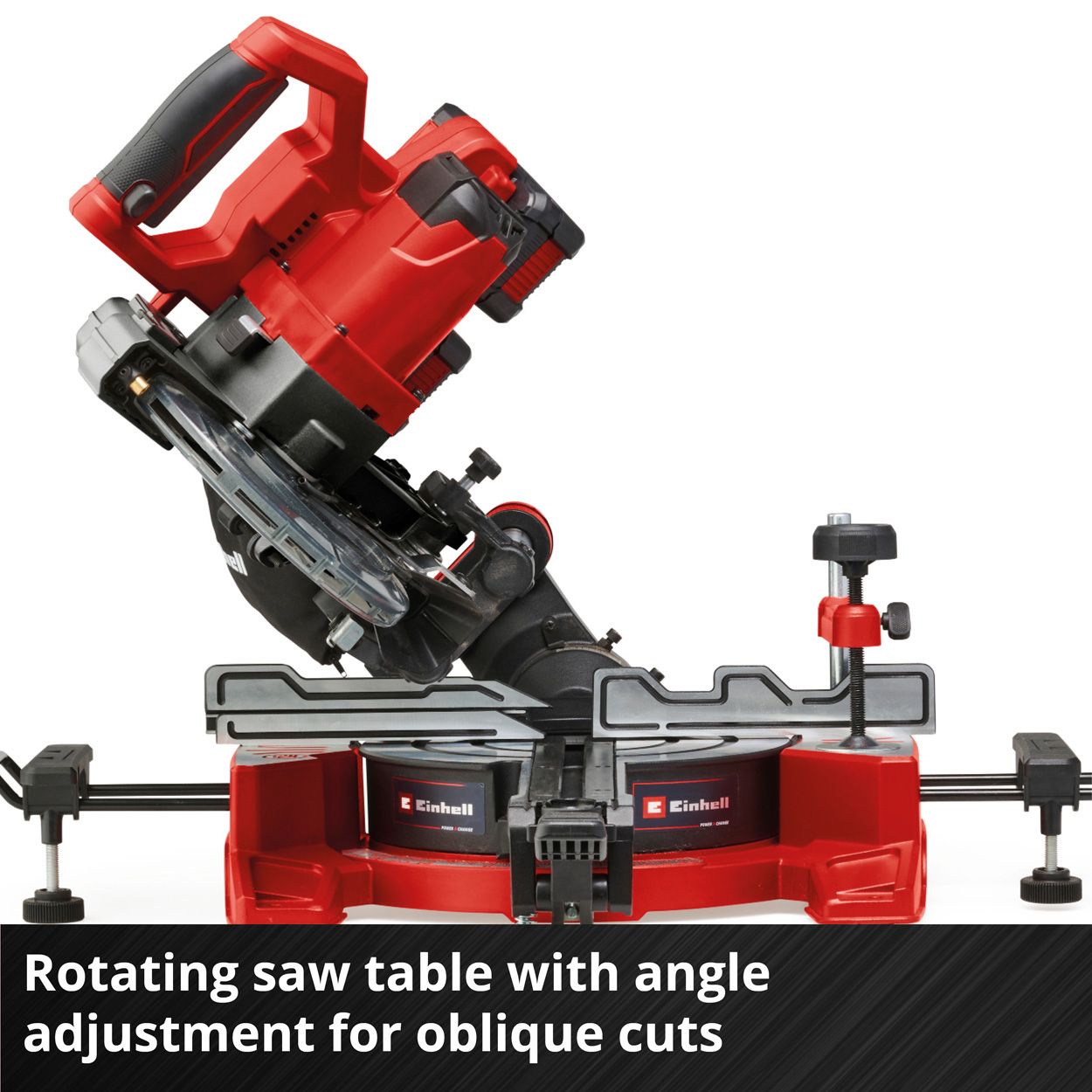 Einhell Cordless Sliding Mitre Saw 216mm (HW/TCT)