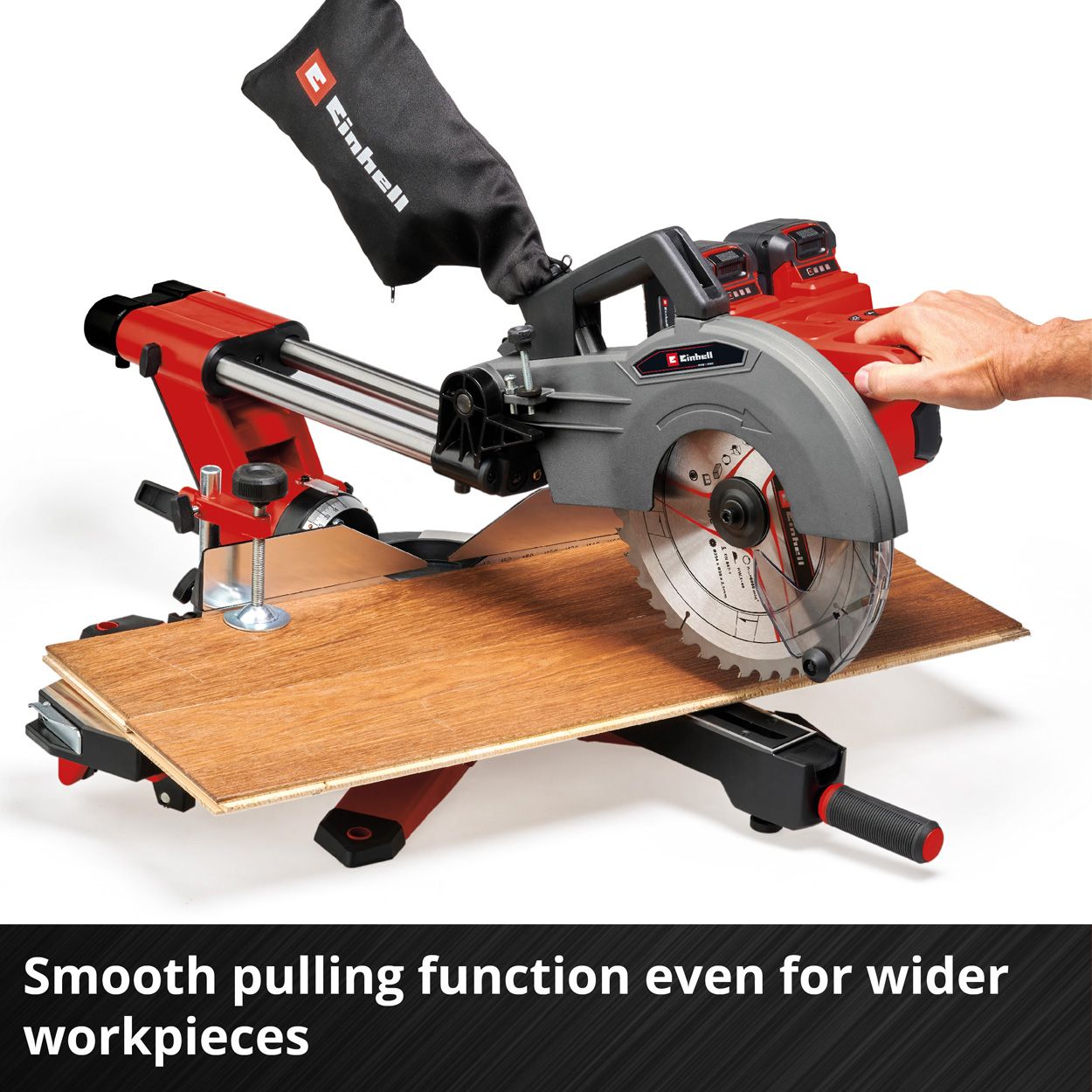 Einhell PXC 36V (2x18V) 254mm Sliding Mitre Saw, Body Only 