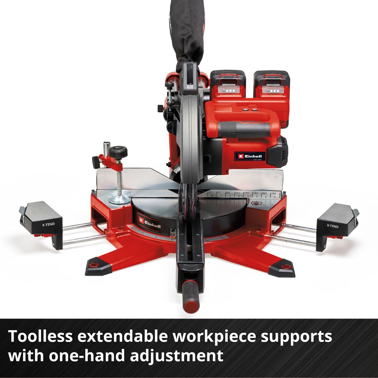 Einhell PXC 36V (2x18V) 254mm Sliding Mitre Saw, Body Only 