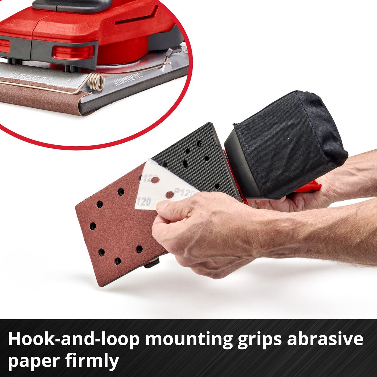 Einhell PXC 18V 1/2 Sheet Sander, Body Only  