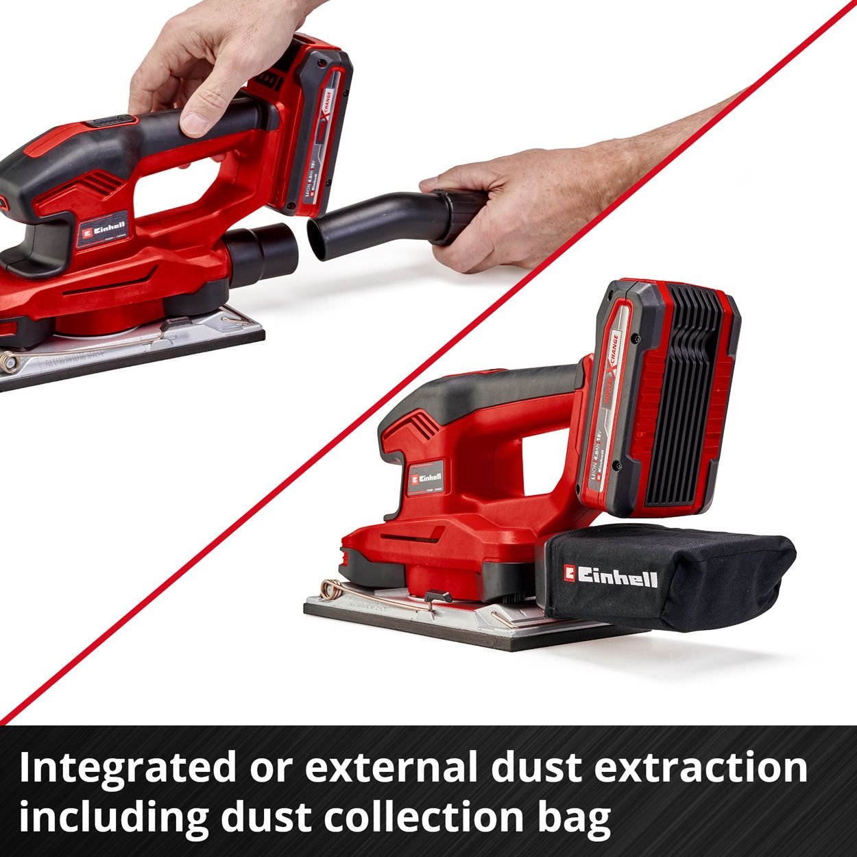 Einhell Cordless Orbital Sander 230x115mm