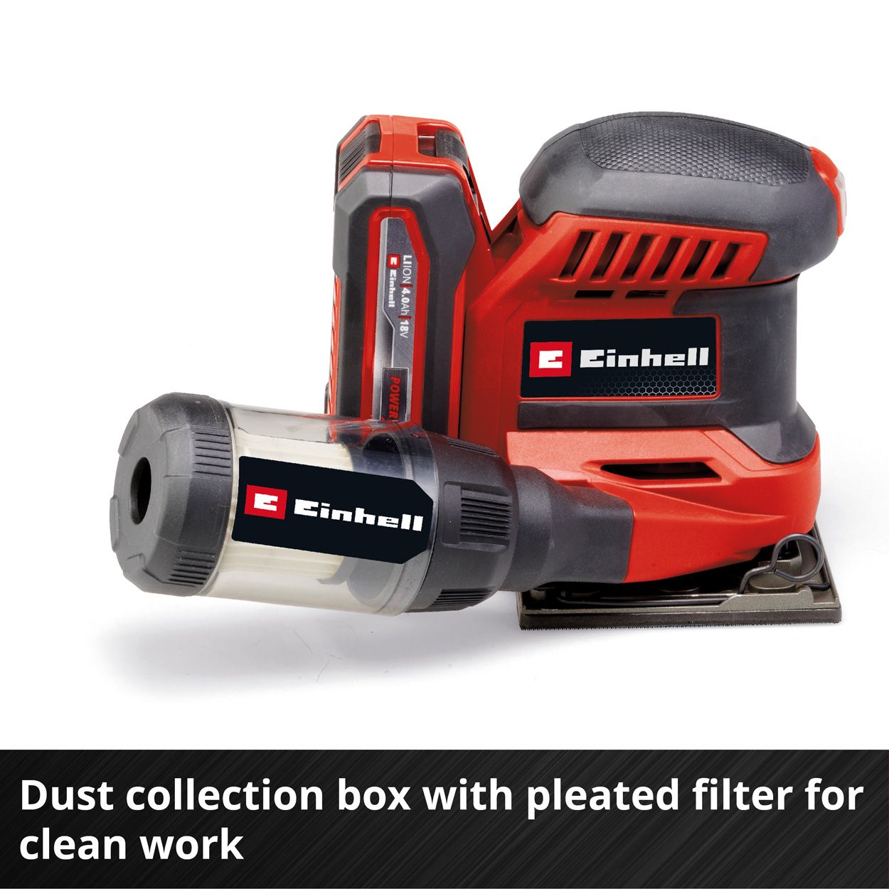 Einhell PXC 18V Palm Sander, Body Only