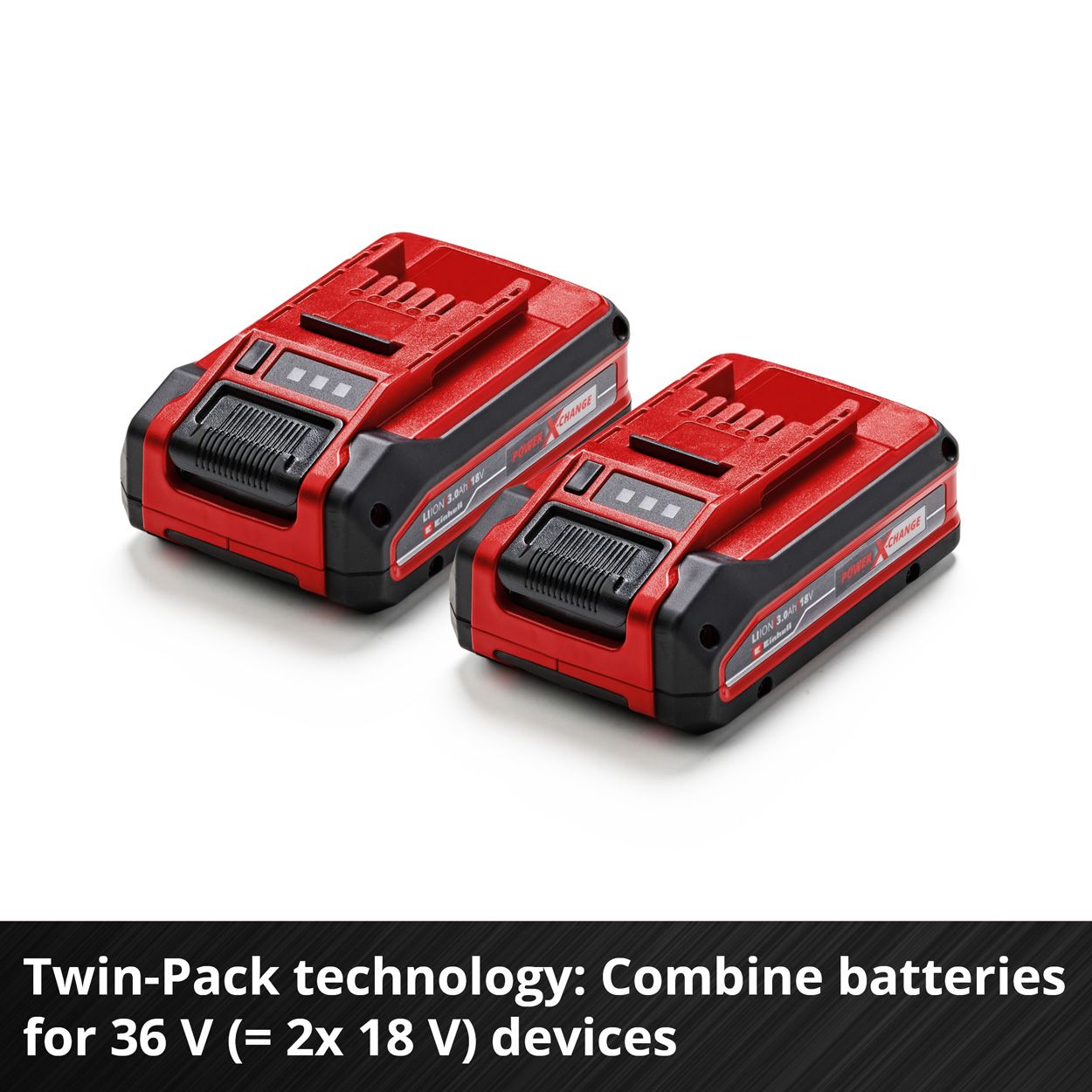 Einhell 2 x PXC 3.0Ah Plus Batteries