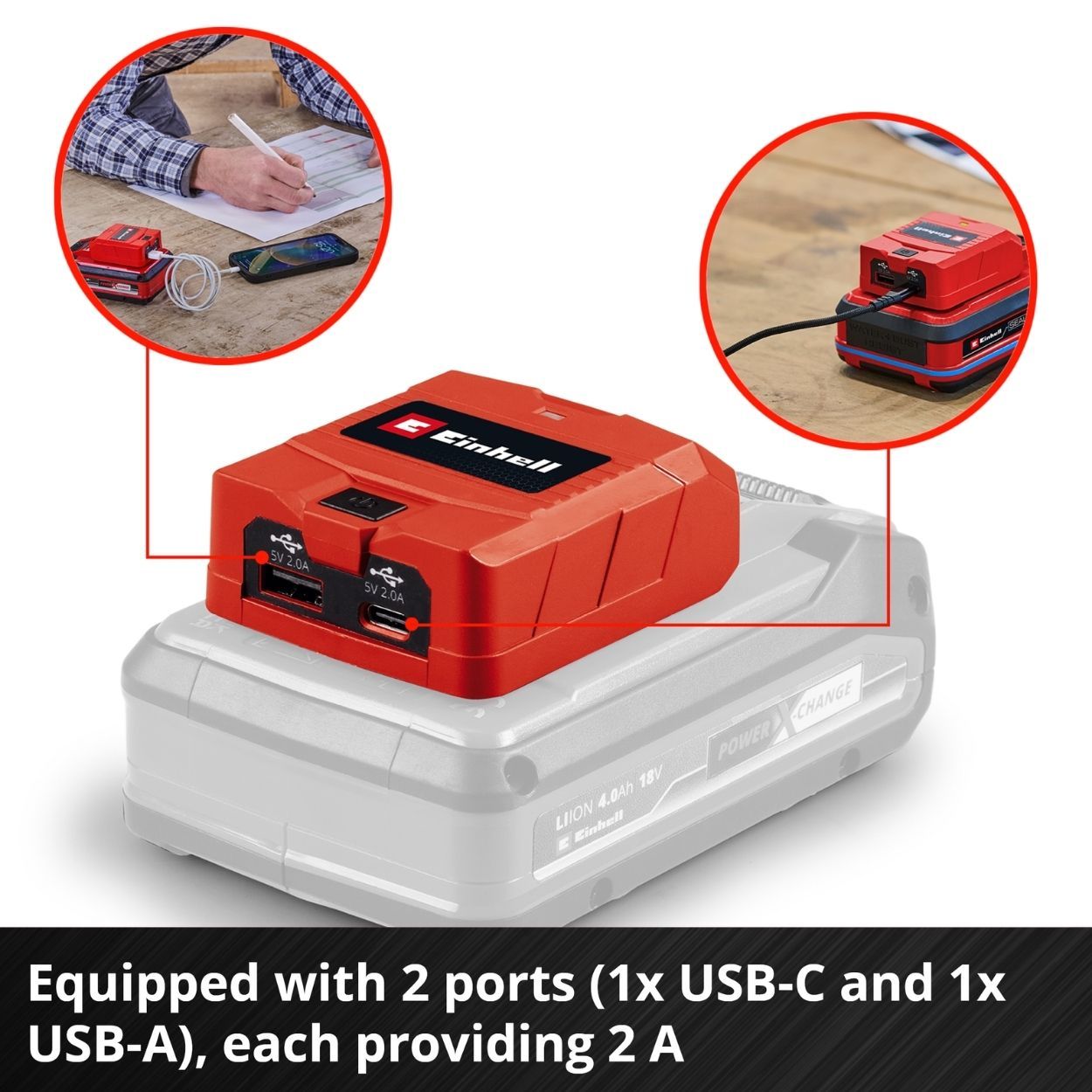 Einhell Cordless Light LED 1800 LM