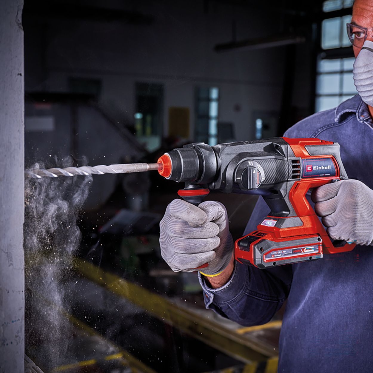Einhell Cordless Rotary Hammer 1.8 J