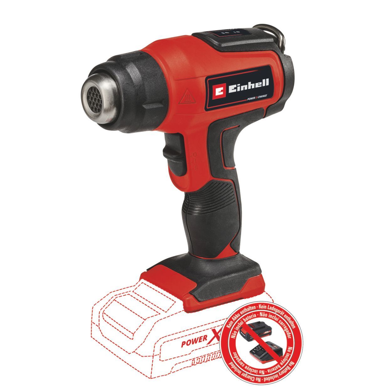Einhell PXC 18V Heat Gun (2 Settings), Body Only