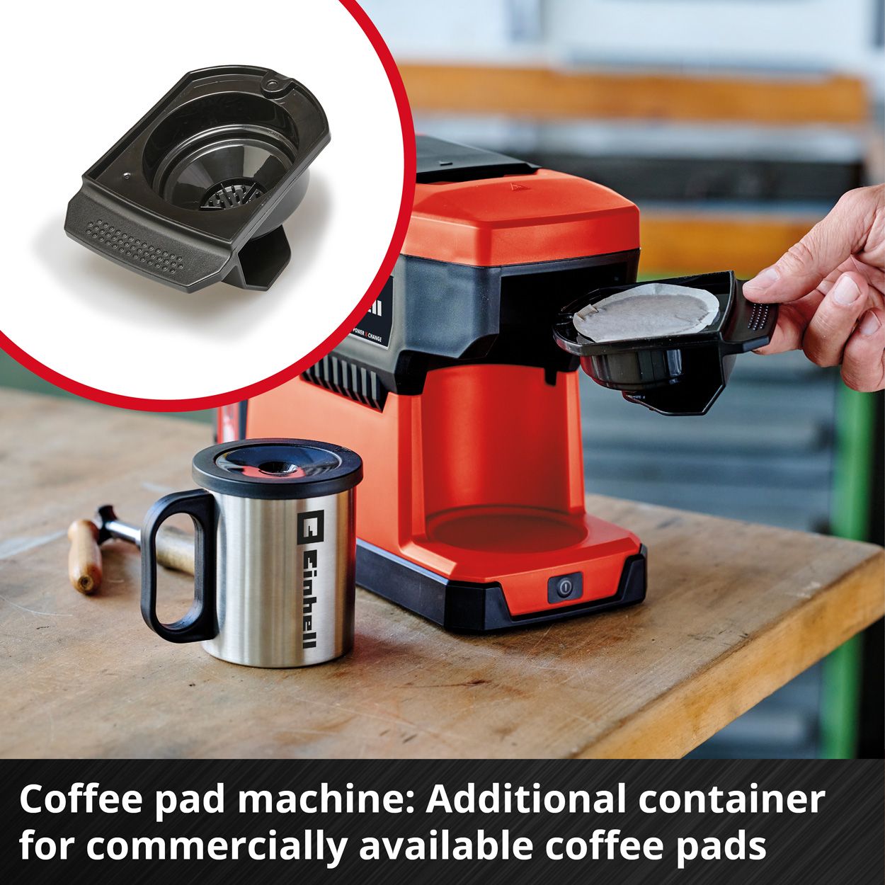 Einhell Cordless Coffee Maker