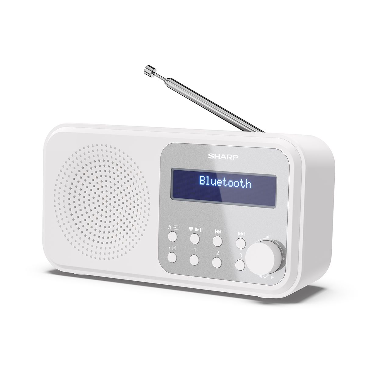  Sharp Tokyo portable radio - Snowy White 