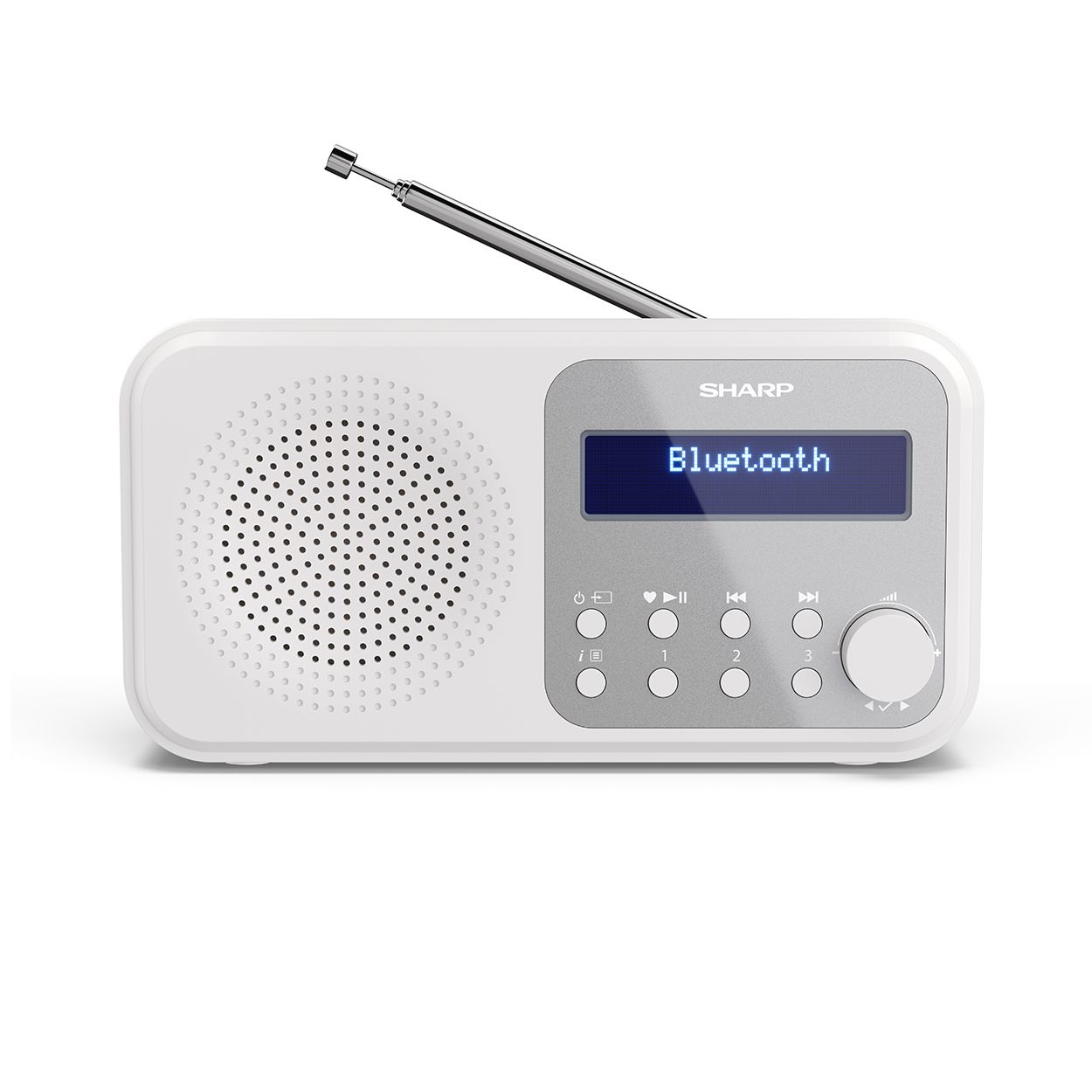  Sharp Tokyo portable radio - Snowy White 