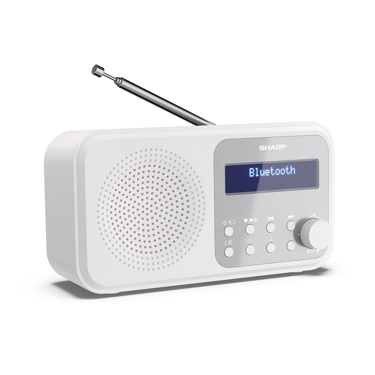  Sharp Tokyo portable radio - Snowy White 
