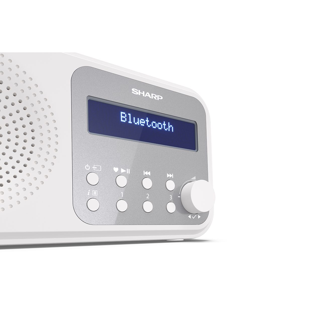  Sharp Tokyo portable radio - Snowy White 