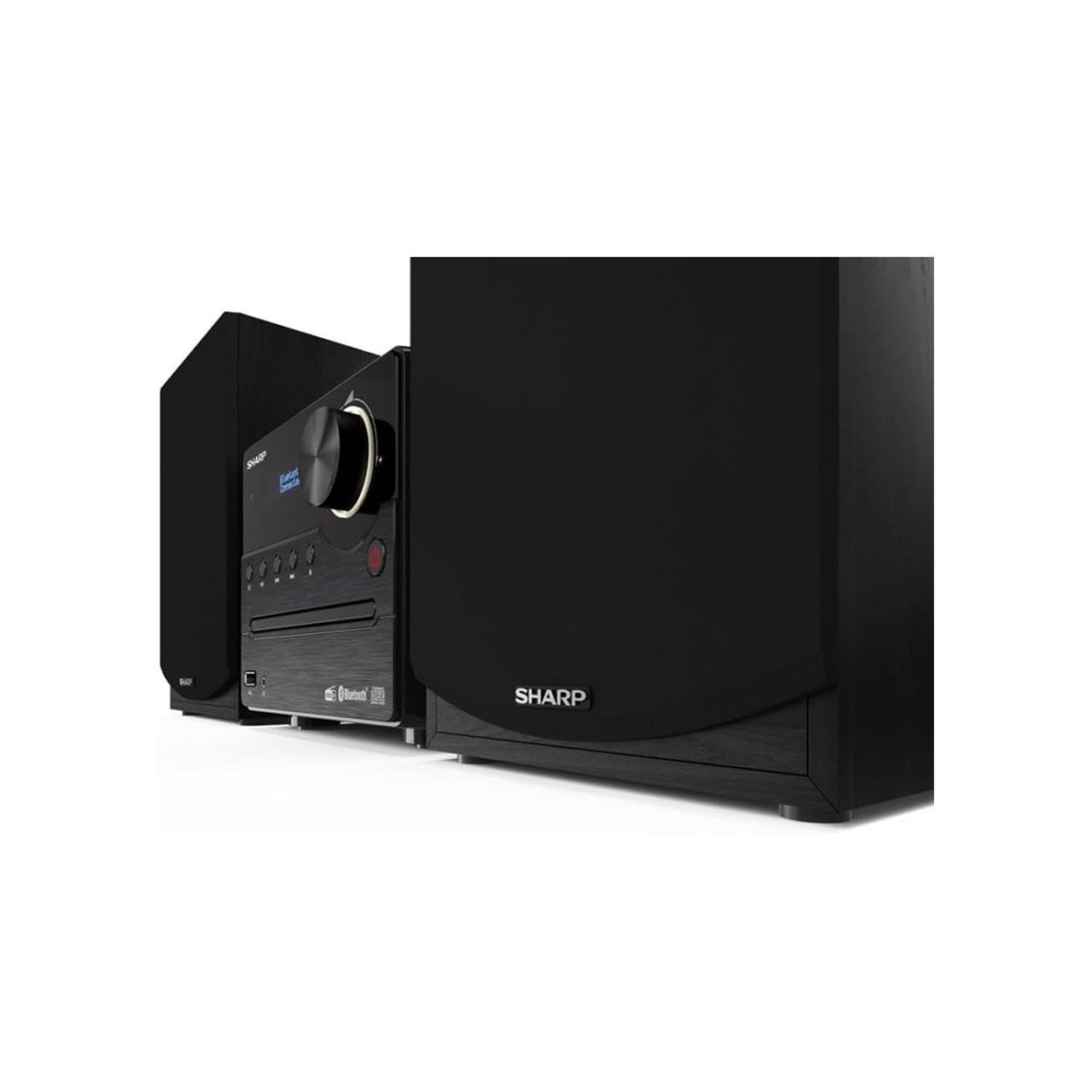  Sharp Hi-Fi Micro DABplus System - Black 