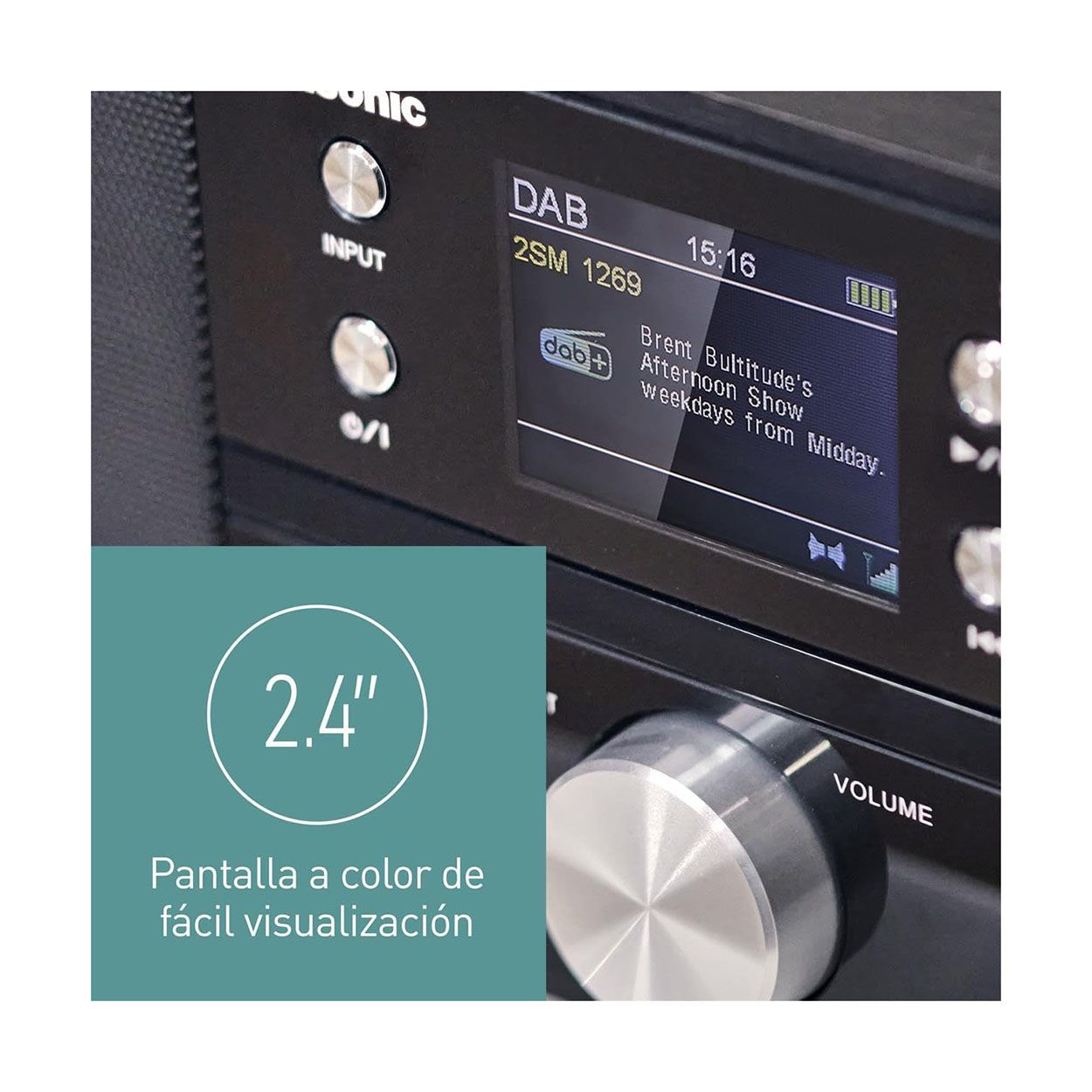 Panasonic SC-DM202EG-K All in one stereo