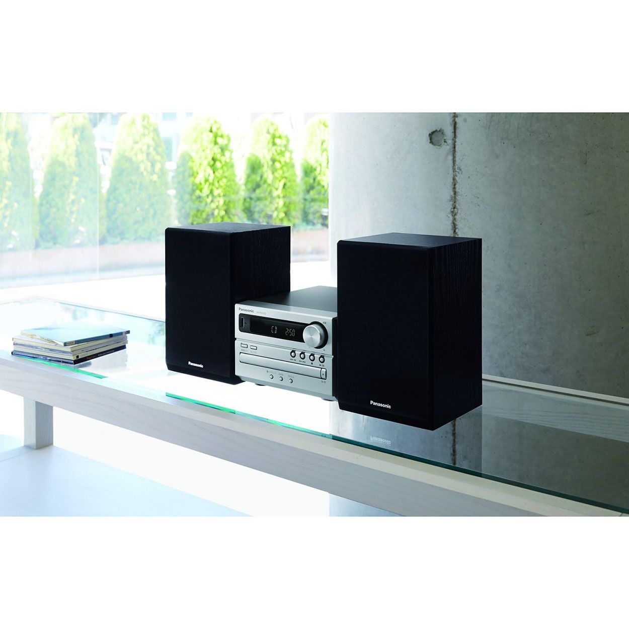 SC-PM250EB-S Panasonic CD Micro Hi-Fi System